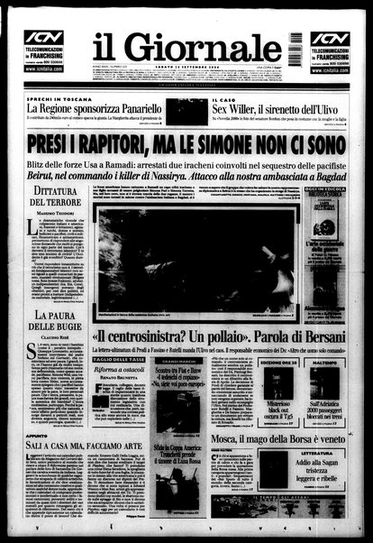 Il giornale : quotidiano del mattino